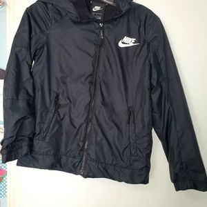 Nike Kids Zip up Fleece Lining Jacket